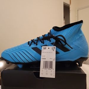 New! Mens 8.5 Adidas Predator 19.2 Soccer Futbol Cleats Rare Shoes